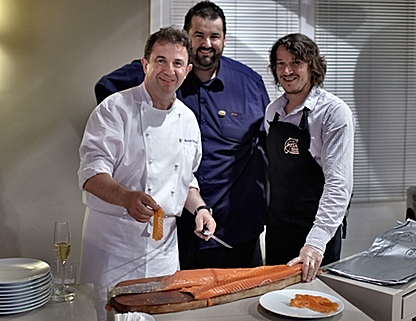 Martín, David y Gaxen, de Keia