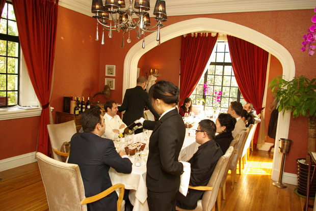 Cata maridaje I Cata Maridaje en el restaurante Martin de Shanghai